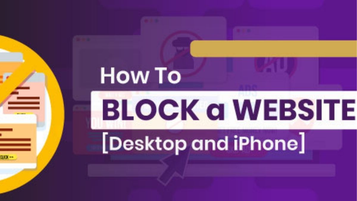 how to block a website on iphone