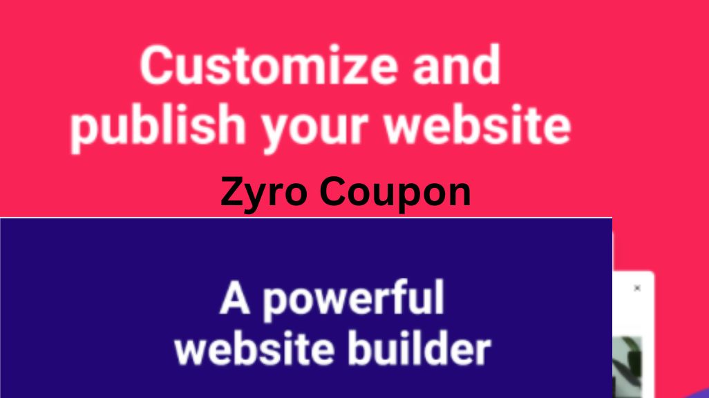 Zyro Coupon: Pricing Plans and free trial offers